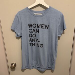Zadig & Voltaire Sky Blue Motivational Tee